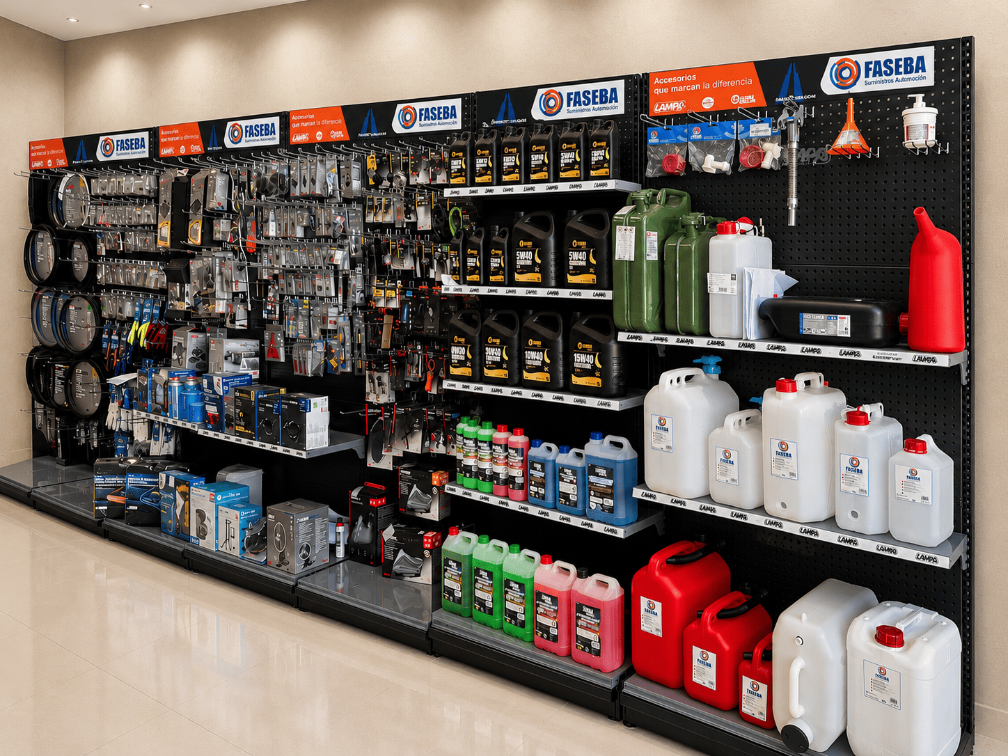 distribuidor limpiaparabrisas faseba clean